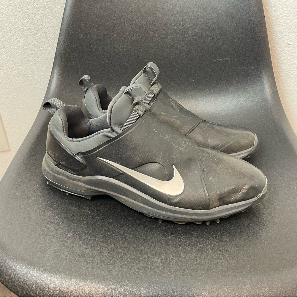 Nike Tour Premiere Black Golf Shoes A02241-002 10 Fast Fit Mens Sz 11.5 RARE
